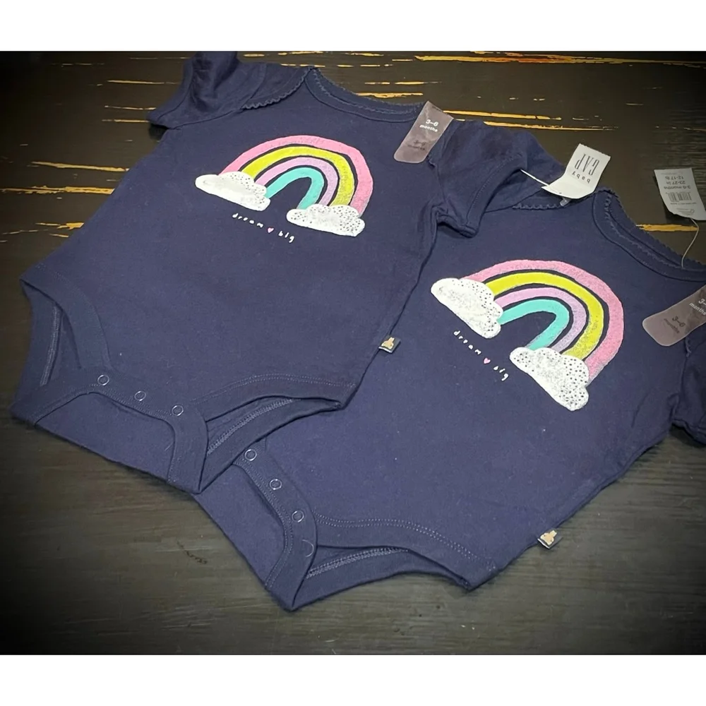 Baby GAP Navy Rainbow